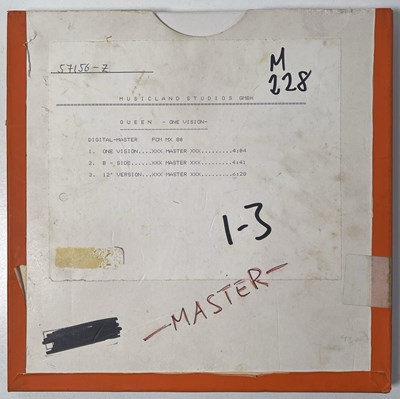 Lot 335 - QUEEN - ONE VISION 1/4" DIGITAL MASTER TAPE.