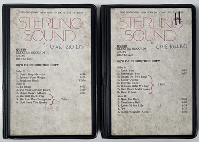 Lot 336 - QUEEN - 'LIVE KILLERS' PRODUCTION COPY TAPES.