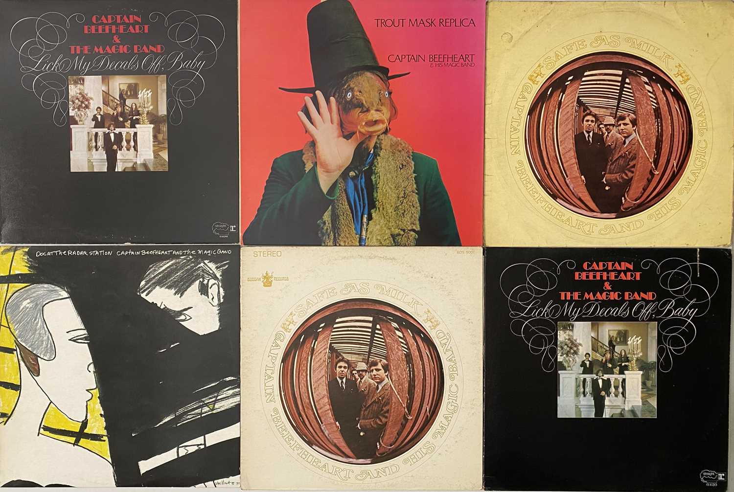 Lot 1119 - CAPTAIN BEEFHEART - LP PACK