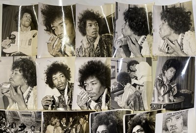 Lot 383 - JIMI HENDRIX - COLLECTION OF ORIGINAL PRESS/PROMO PHOTOGRAPHS INC BY HARRY GOODWIN.