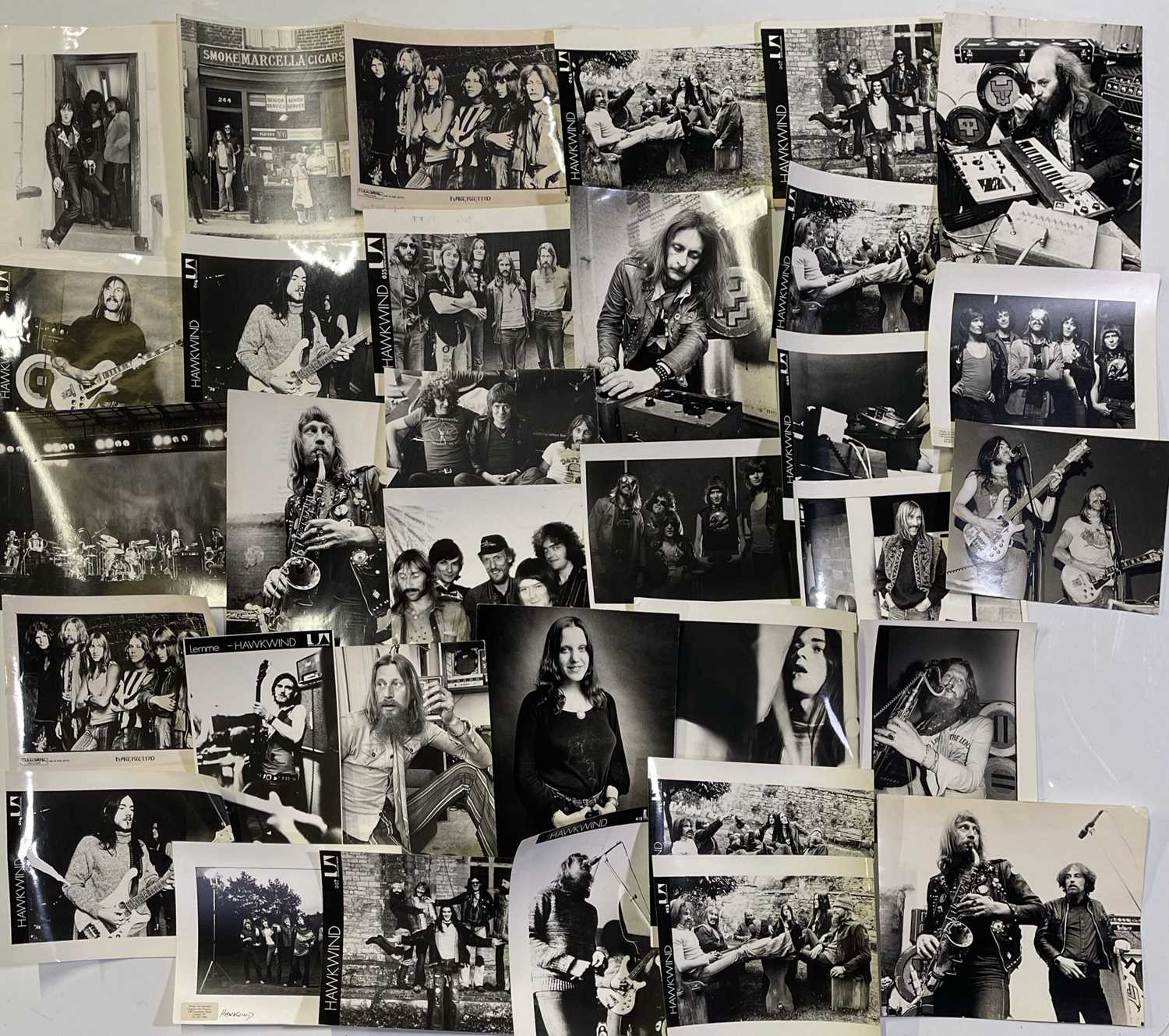 Lot 132 - HAWKWIND - COLLECTION OF ORIGINAL