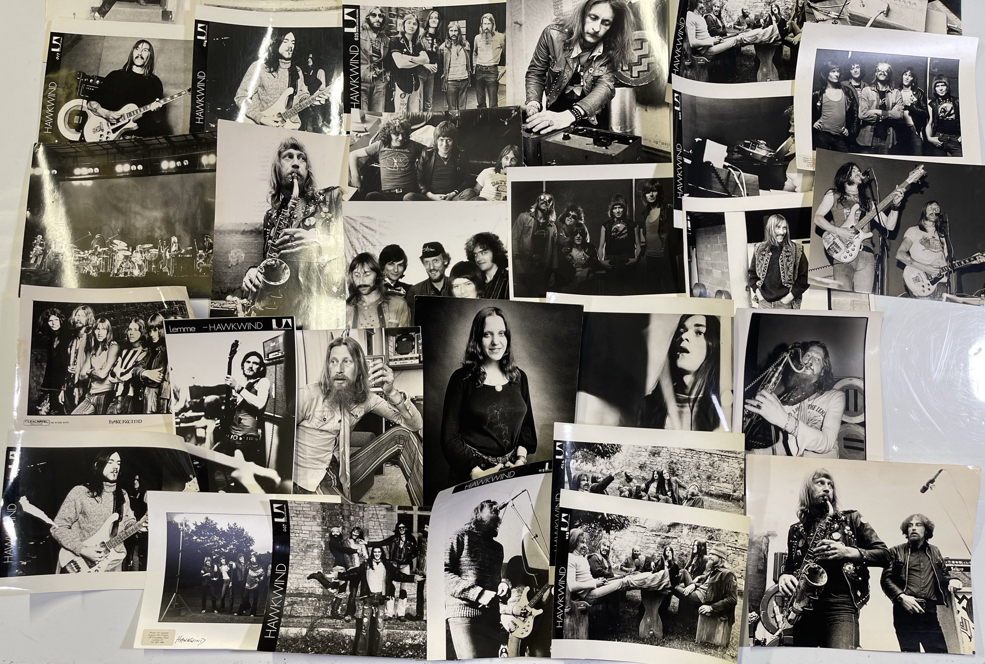 Lot 132 - HAWKWIND - COLLECTION OF ORIGINAL
