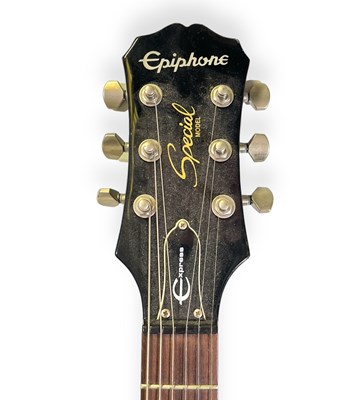 Lot 14 - AN EPIPHONE SPECIAL MODEL ELECTRIC GUITAR.