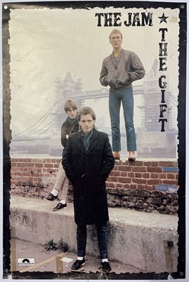 Lot 430 - THE JAM - THE GIFT PROMOTIONAL POSTER.