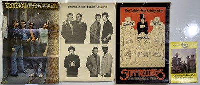 Lot 198 - STIFF RECORDS / PUNK / PUB ROCK - POSTERS.