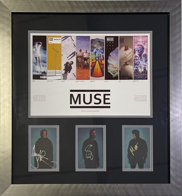 Lot 248 - MUSE - SIGNED DISPLAY.