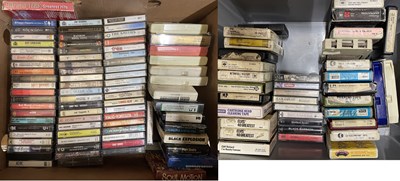 Lot 1211 - CLASSIC ROCK / POP- CASSETTE AND 8 TRACK COLLECTION.