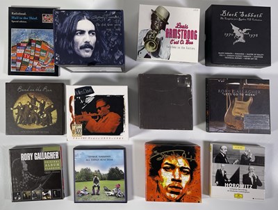 Lot 1235 - CD BOXSET COLLECTION INC GEORGE HARRISON / BLACK SABBATH.