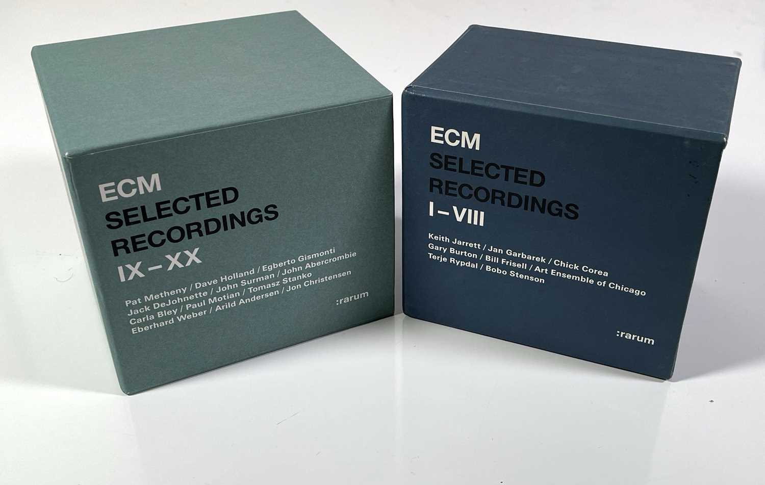 Lot 1244 - ECM - COLLECTABLE CD BOXSETS - SELECTED RECORDINGS I-XX.