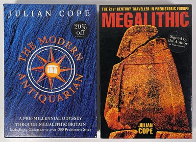 Lot 25 - COLLECTABLE AND SIGNED JULIAN COPE TITLES - ANTIQUARIAN / MEGALITHIC.