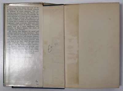 Lot 29 - ALDOUS HUXLEY - THE DOORS OF PERCEPTION - UK FIRST EDITION.