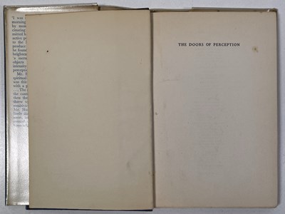 Lot 29 - ALDOUS HUXLEY - THE DOORS OF PERCEPTION - UK FIRST EDITION.