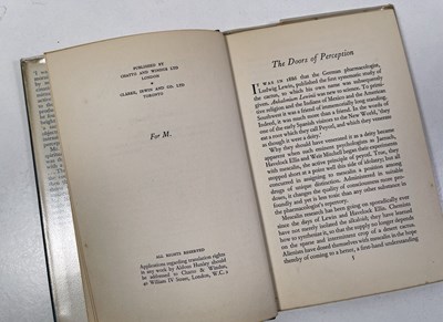 Lot 29 - ALDOUS HUXLEY - THE DOORS OF PERCEPTION - UK FIRST EDITION.