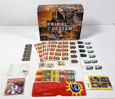 Lot 42 - PROMOTIONAL ITEMS INC PRIMAL SCREAM STAMPS.