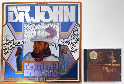 Lot 48 - DR. JOHN SIGNED CD AND LP.