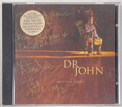 Lot 48 - DR. JOHN SIGNED CD AND LP.