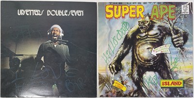 Lot 50 - TWO LPS SIGNED BY LEE SCRATCH PERRY.