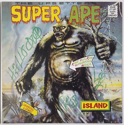 Lot 50 - TWO LPS SIGNED BY LEE SCRATCH PERRY.