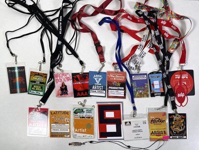 Lot 55 - COLLECTION OF AAA/STAGE PASSES.