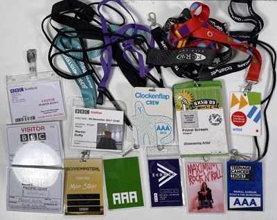 Lot 57 - COLLECTION OF AAA/STAGE PASSES.