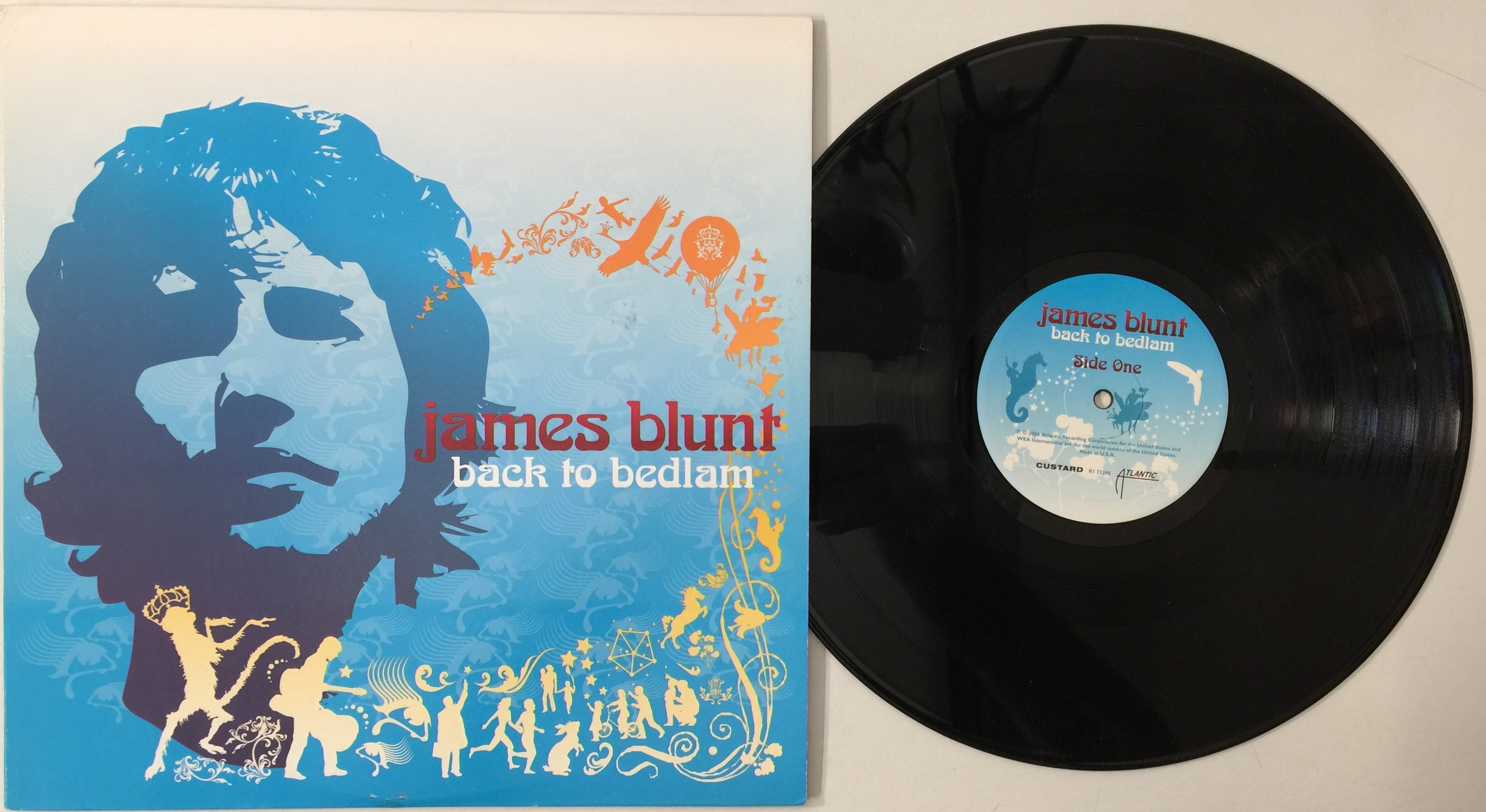 Lot 18 - JAMES BLUNT - BACK TO BEDLAM LP (US ORIGINAL -