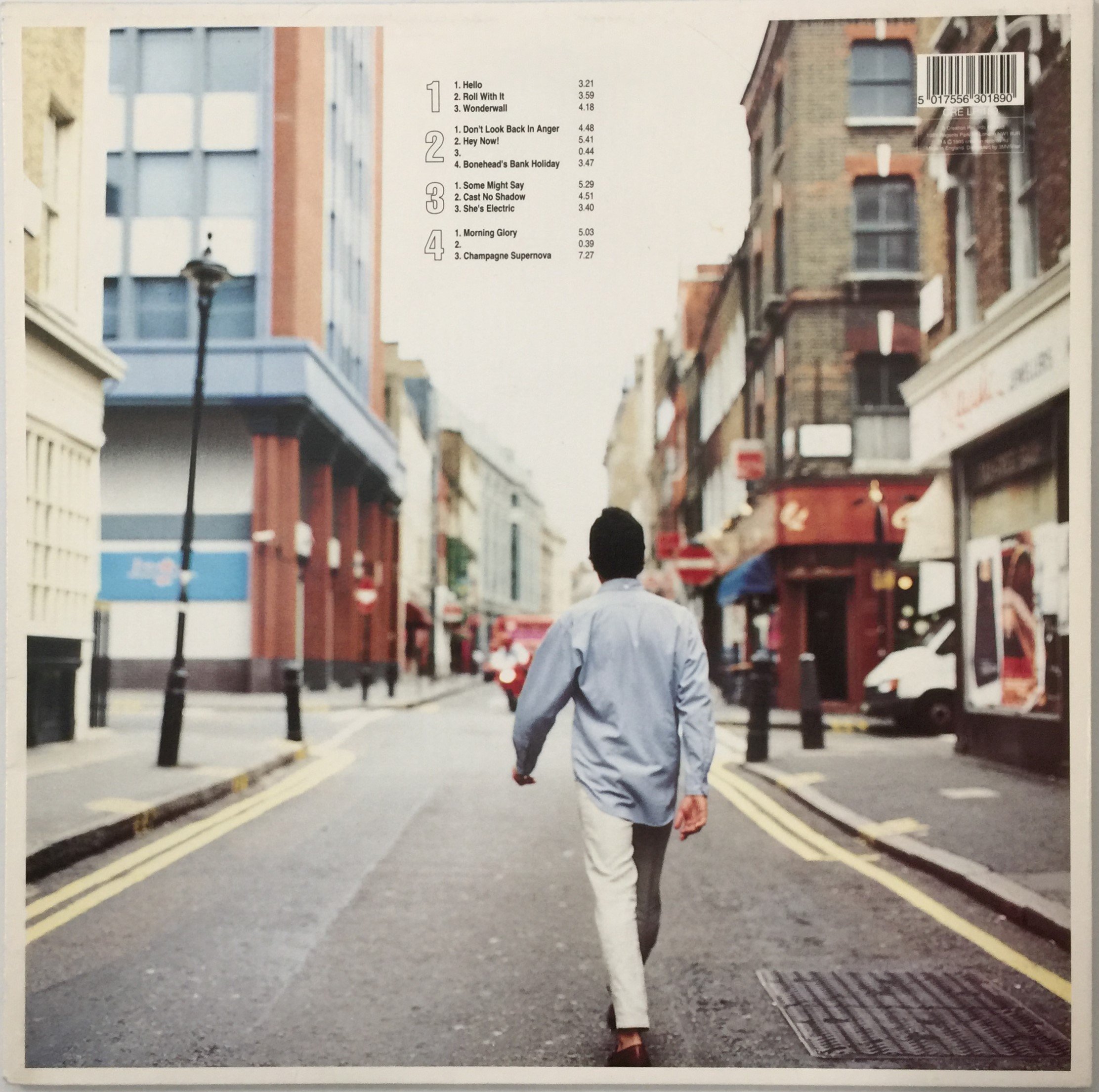 Oasis – Morning Glory CRELP189 Lot 20 - OASIS - (WHAT'S THE STORY) MORNING GLORY LP