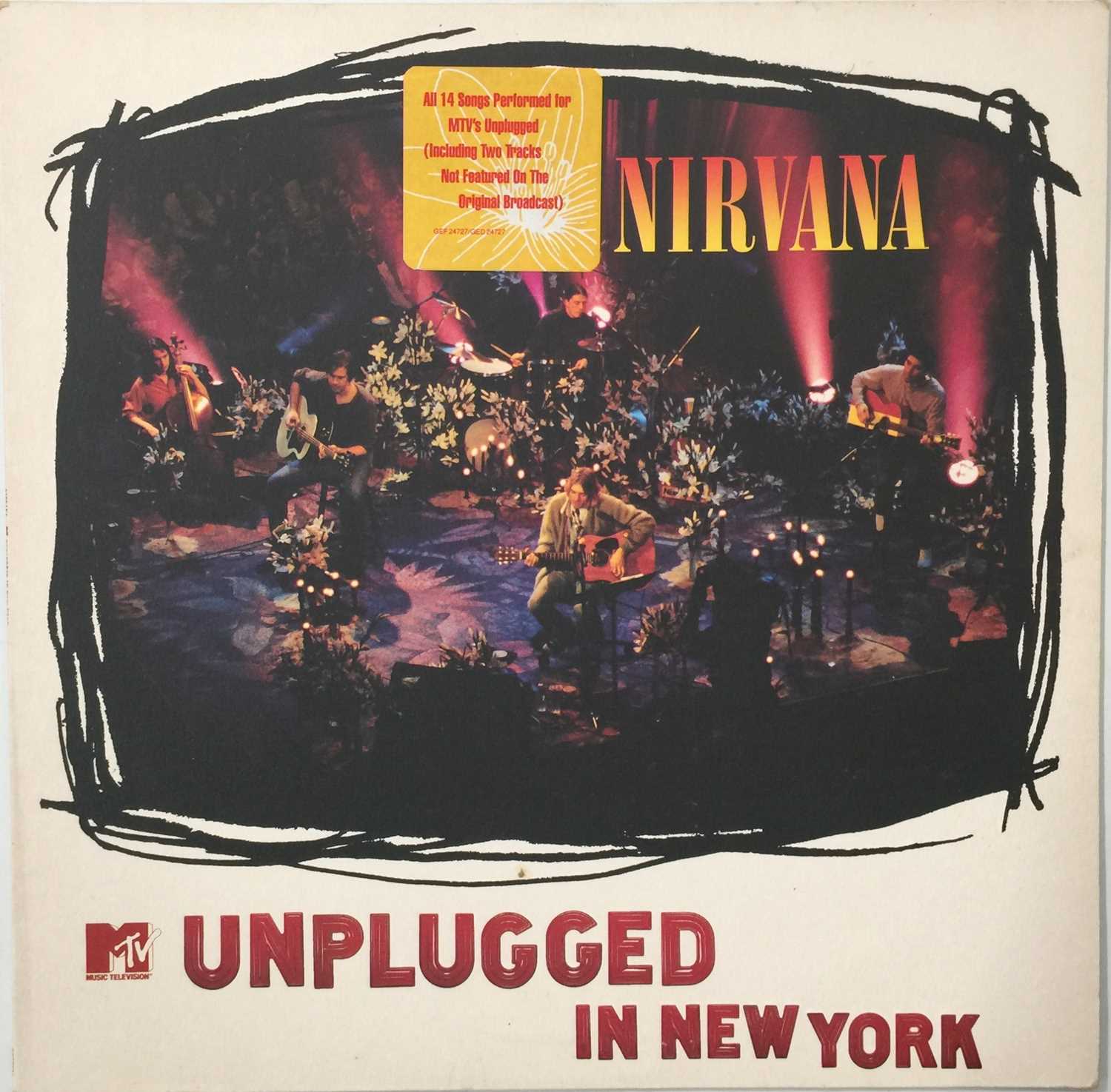 Lot 21 - NIRVANA - UNPLUGGED IN NEW YORK LP (EUROPEAN
