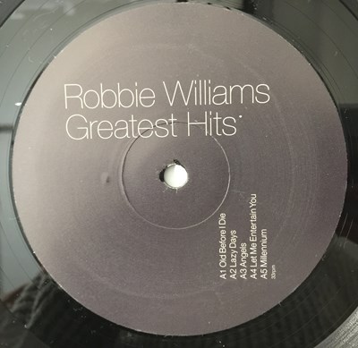 Lot 23 - ROBBIE WILLIAMS - GREATEST HITS LP (LIMITED EDITION - CHRYSALIS - 724386681911)
