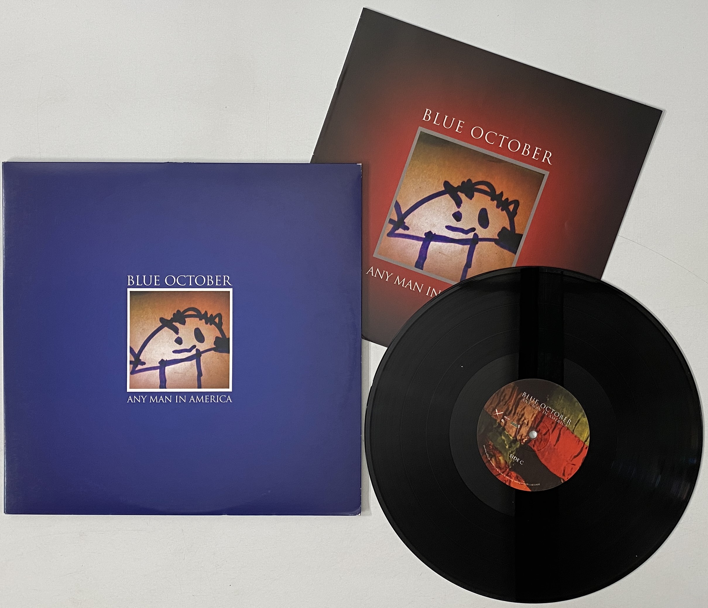 Lot 25 - BLUE OCTOBER - ANY MAN IN AMERICA LP (UP/DOWN