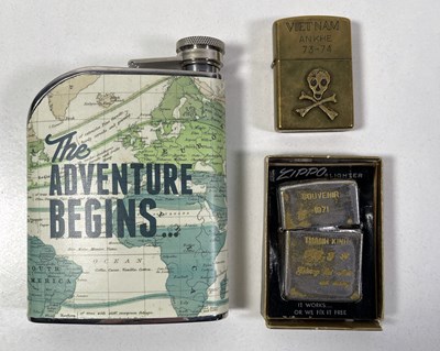 Lot 62 - MARTIN'S VIETNAM ZIPPO LIGHTERS.