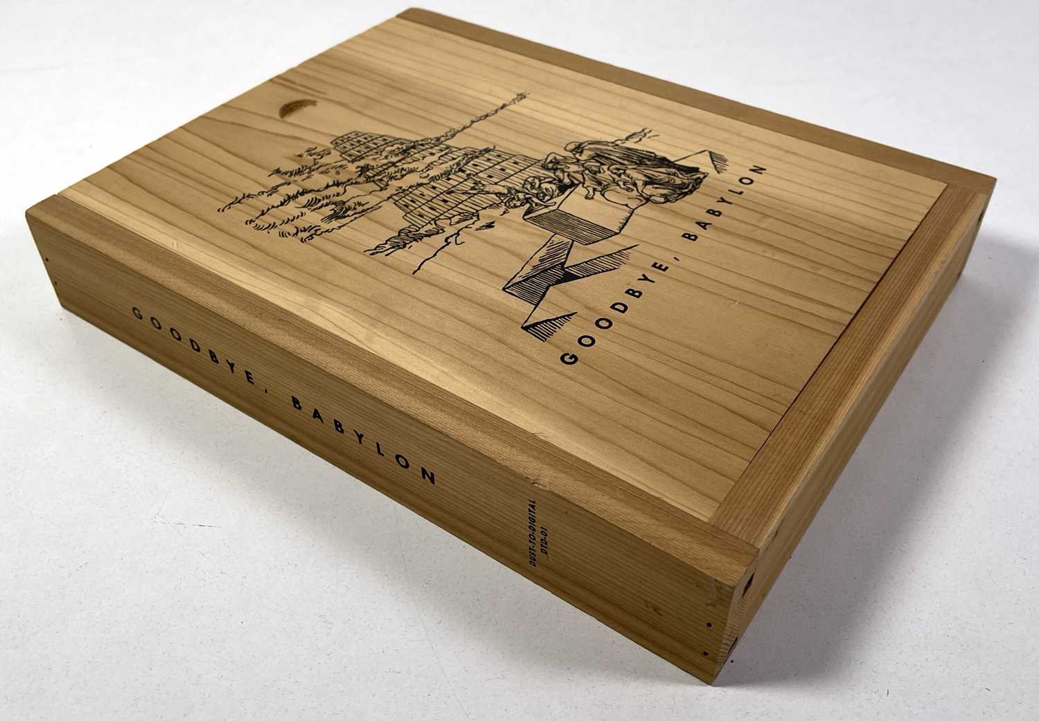 Lot 68 - DUST TO DIGITAL - GOODBYE, BABYLON CD BOX SET IN WOODEN CASE.