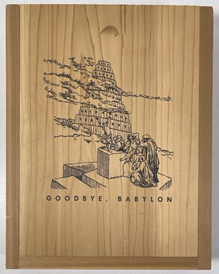 Lot 68 - DUST TO DIGITAL - GOODBYE, BABYLON CD BOX SET IN WOODEN CASE.