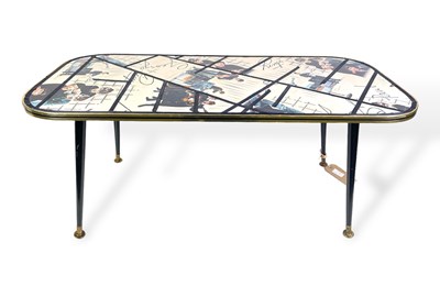 Lot 146 - THE BEATLES - AN ORIGINAL C 1960S COFFEE TABLE.
