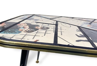 Lot 146 - THE BEATLES - AN ORIGINAL C 1960S COFFEE TABLE.