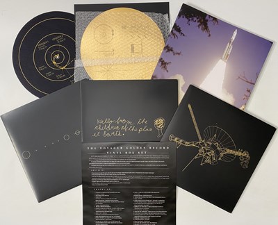 Lot 88 - VARIOUS - THE VOYAGER GOLDEN RECORD LP BOX SET (GOLD VINYL - Ozma-001)