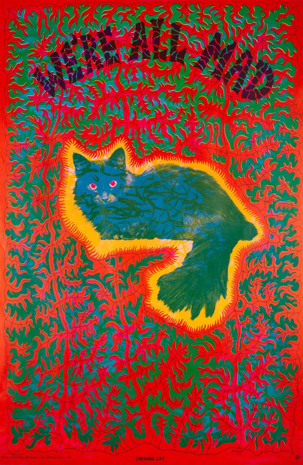 Lot 1 - WEST COAST PSYCHEDELIA - JOSEPH MCHUGH - CHESHIRE CAT.