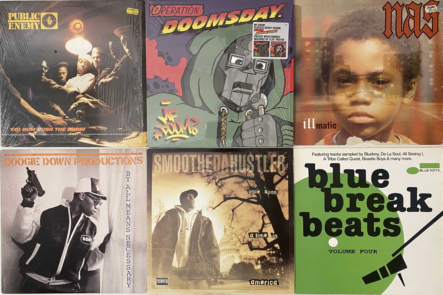 Lot 93 - HIP HOP - LP PACK