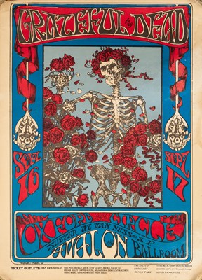 Lot 263 - SAN FRANCISCO CONCERT POSTERS - BILL HALEY / GRATEFUL DEAD / YARDBIRDS.