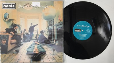Lot 53 - OASIS - DEFINITELY MAYBE LP (CRE LP 169 - DAMONT PRESSING)