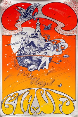 Lot 70 - PINK FLOYD / HAPSHASH AND THE COLOURED COAT - OA114 POSTER.