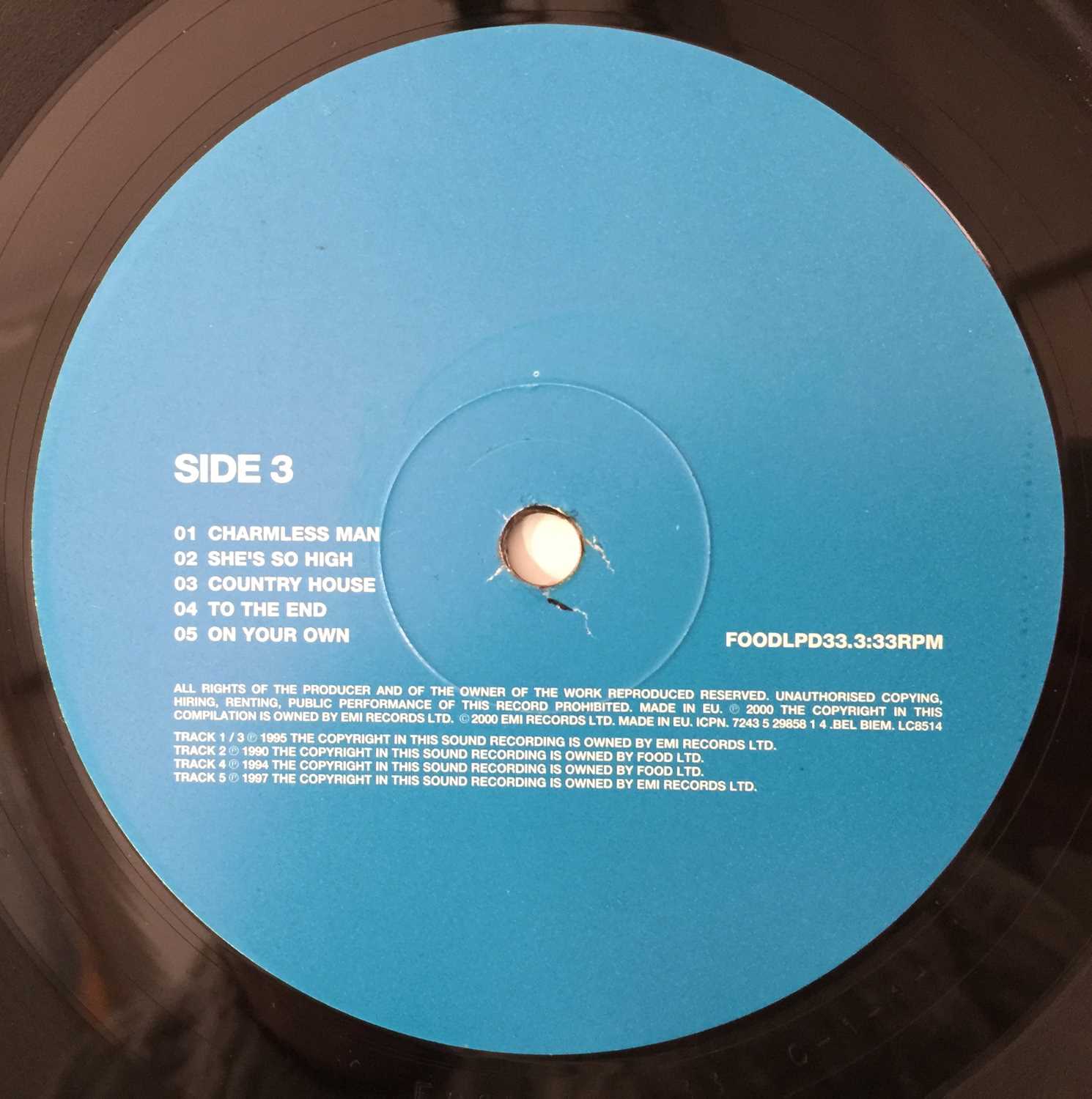 Lot 58 - BLUR - THE BEST OF LP (FOODLPD33)