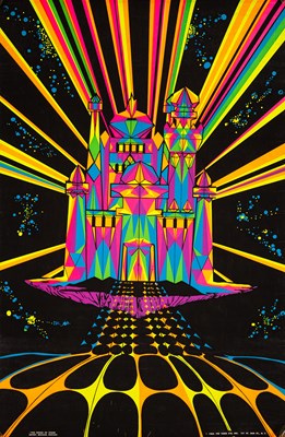 Lot 93 - THIRD EYE PUBLISHED ORIGINAL BLACKLIGHT POSTERS.