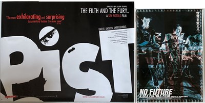 Lot 156 - SEX PISTOLS THE FILTH AND THE FURY POSTERS 