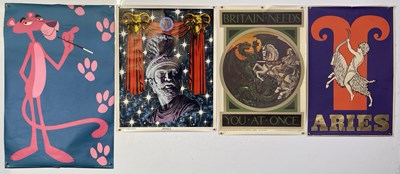 Lot 118 - 1960S POSTER COLLECTION INC ZODIAC.