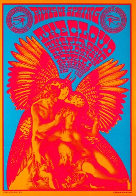 Lot 96 - WEST COAST PSYCHEDELIA - VICTOR MOSCOSO - RITES OF SPRING.