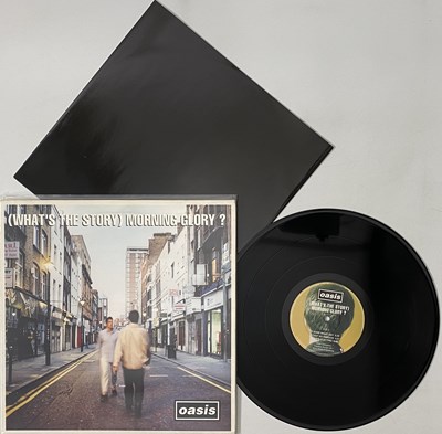 Lot 131 - OASIS - (WHAT'S THE STORY) MORNING GLORY? LP (ORIGINAL UK COPY - CREATION CRE LP 189)