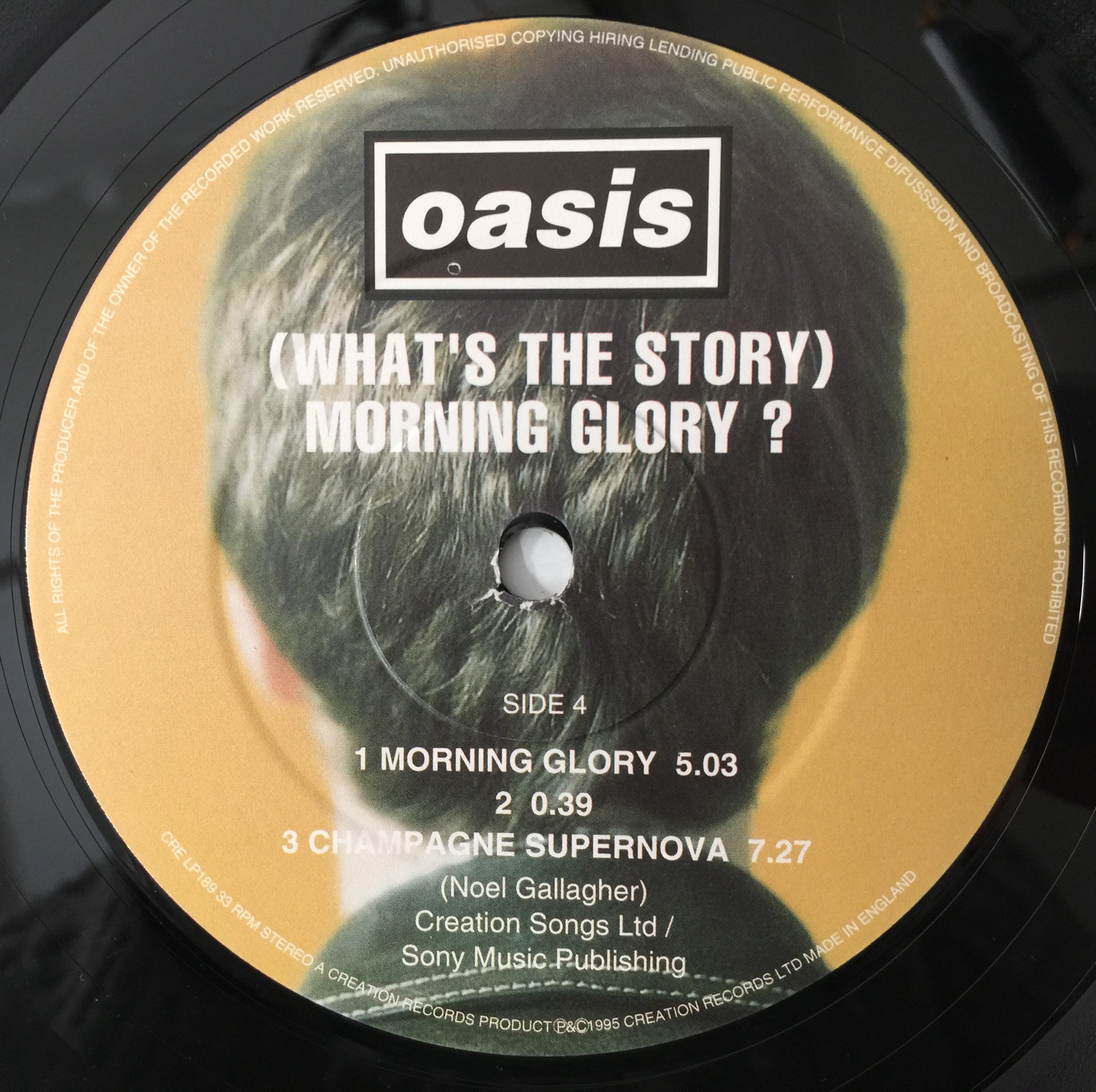 Lot 131 OASIS WHAT S THE STORY MORNING GLORY LP lot-131-oasis-what-s-the-story-morning-glory-lp