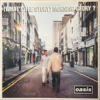 Lot 131 - OASIS - (WHAT'S THE STORY) MORNING GLORY? LP (ORIGINAL UK COPY - CREATION CRE LP 189)