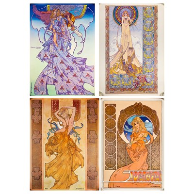 Lot 104 - JIM FITZPATRICK - SET OF FOUR POSTERS, 1976.