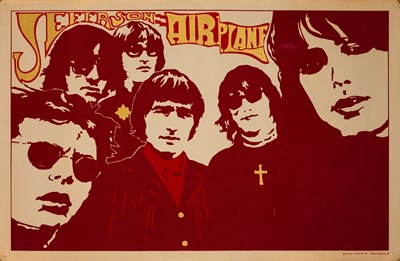 Lot 106 - JEFFERSON AIRPLANE - PANDORA PRODUCTIONS, 1967, ORIGINAL POSTER.